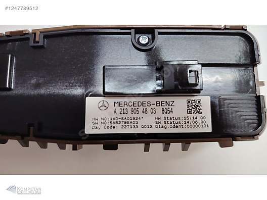 Otomobil & Arazi Aracı / Elektrik / MERCEDES W213 CAM ŞALTER GRUBU ...