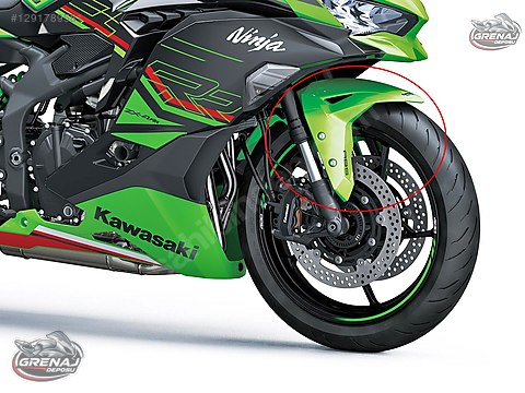 Grenaj / KAWASAKİ NİNJA ZX4RR 2024 ÖN ÇAMURLUK GRENAJI sahibinden