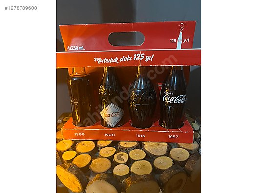 Coca-Cola 125. Yıl Özel Hatıra Şişe Koleksiyonu on sahibinden.com