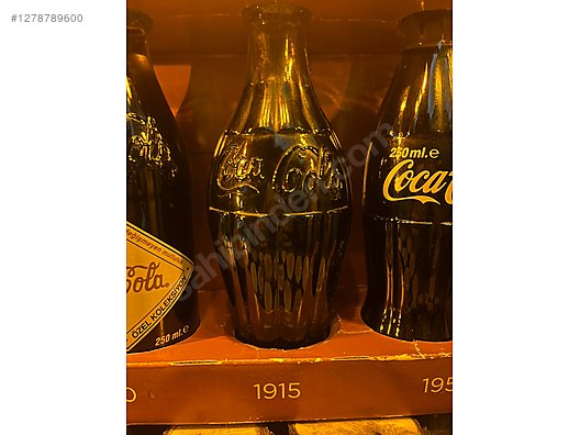 Coca-Cola 125. Yıl Özel Hatıra Şişe Koleksiyonu on sahibinden.com