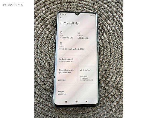 Used & Brand New Items / Cell Phones & Accessories / Cell Phones / Xiaomi / Mi Note 10 Lite