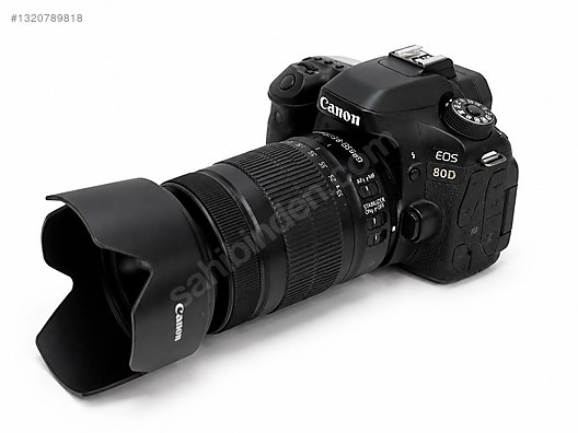 【ジャンク】Canon EOS 80D DSLR / Canon / EOS 80D / Canon EOS 80D + 18-135mm IS Lens Çantalı