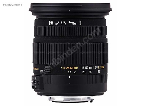 Lensler / SIGMA 17-50mm f/2.8 EX DC OS HSM ( CANON - NİKON ) TEMİZ