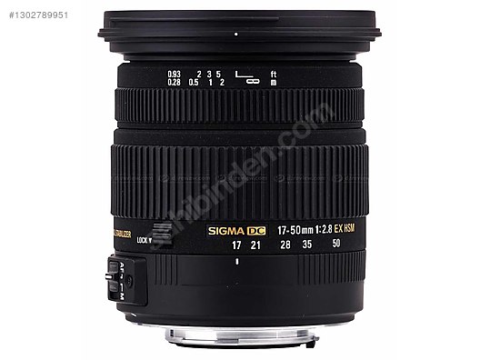 Lensler / SIGMA 17-50mm f/2.8 EX DC OS HSM ( CANON - NİKON ) TEMİZ