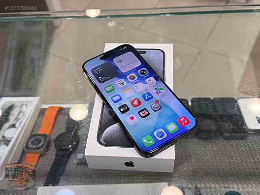 Resim Apple iPhone 15 Pro İkinci El TR | 128 GB | Mavi İkinci El İPHONE 15 PRO 128 GB SIFIRDAN FARKSIZ MAVİ