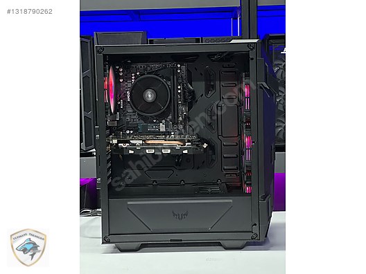 Toplama / Ryzen 5 2600 - RX 570 4GB - 16GB RAM - 250GB M.2 SSD