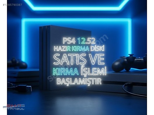 PS4 12.52 KIRMA JAİLBREAK DİSKİ AIO PATCH'Lİ YENİ sahibinden.comda