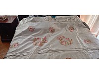 ÇEYİZLİK YATAK ÖRTÜSÜ - ÖZEL *1995 YAPIMI*BURSA'DA YAPILDI. #1282790622