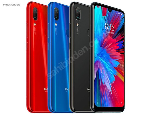 Redmi Note 7 464 Kayitli Sifir Kutulu