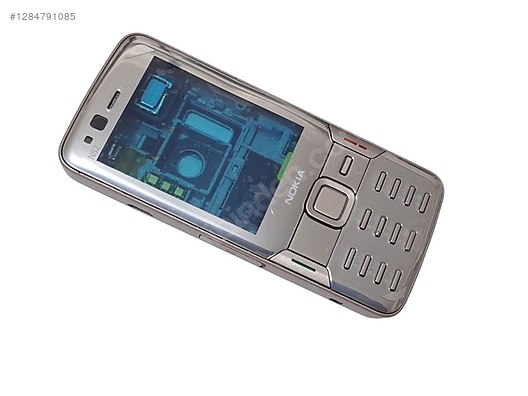 Nokia N82 Kapak Kasa Tuş Board Original Full Housing Silver New