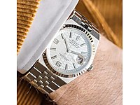 ROLEX LAND DWELLER WHİTE SİLVER ETA 7135 MEKANİZMALI 2025 #1267791540
