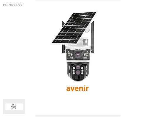 AVENİR4MP 10X Optik Zoom 2 LENSLİ Solar PTZ 4G Sim Kartlı Kamera