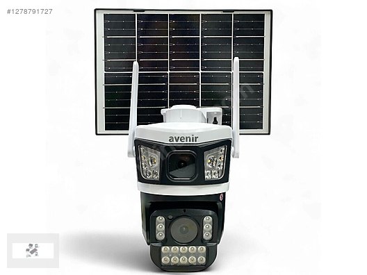 AVENİR4MP 10X Optik Zoom 2 LENSLİ Solar PTZ 4G Sim Kartlı Kamera