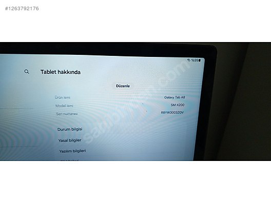 Used & Brand New Items / Computers / Tablet PC / Models / Samsung / Galaxy Tab A8 10.5 X200