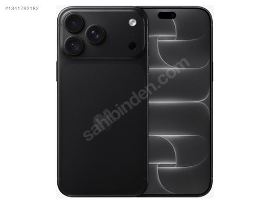 256 GB Siyah Apple iPhone 18 Pro Max Cep Telefonu - 1341792182
