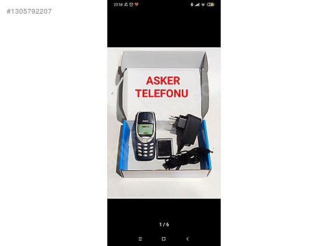 Yok Lacivert Nokia 3310 Cep Telefonu - 1305792207