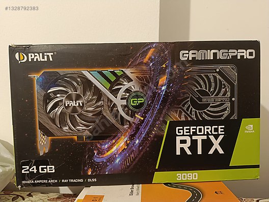 Palit GamingPro RTX 3090 24GB - Kutulu, Temiz sahibinden.comda