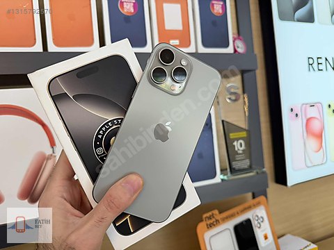 Apple / iPhone 16 Pro Max / A3297 İPHONE 16 PRO MAX Pİl 92