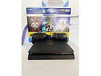 PS4 SLİM 1 TB ÇİFT KOL ORJİNAL ! 12 AY GARANTİLİ - KONSOLTECH #1283793021