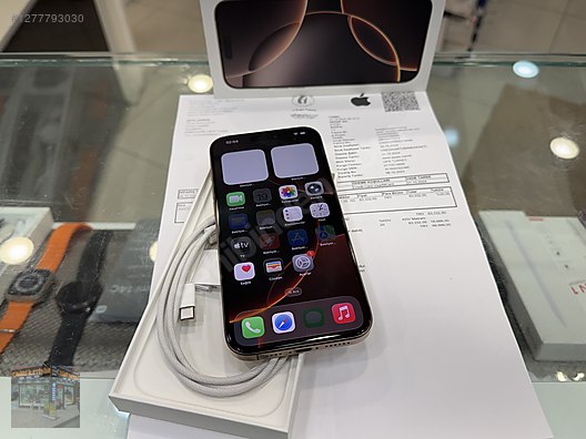 Resim Apple iPhone 16 Pro Max İkinci El TR | 256 GB | Natürel Titanyum İkinci El İPHONE 16 PRO MAX 12 AY APPLE TÜRKİYE GARANTİLİ
