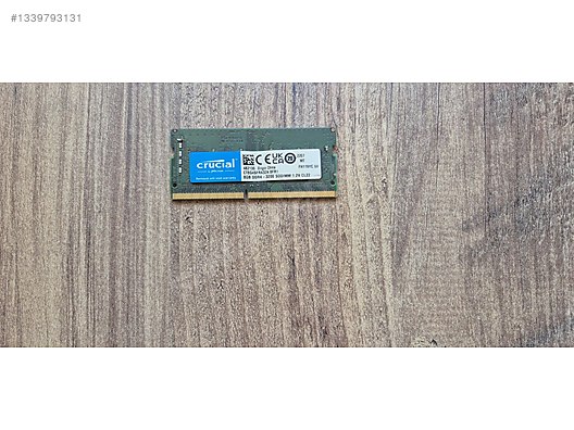 Crucial 8GB DDR4 3200 MHz Laptop RAM (1.2V CL22) on sahibinden.com