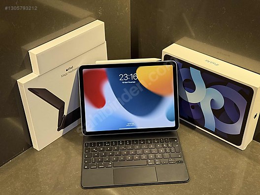 iPad Air4 WiFi 64GB、 Pencil 、 Keyboard 13 inç iPad Air (M4) için Magic Keyboard - Amerikan İngilizcesi