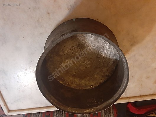 Kazan Bakir Buyuk Boy 100 Yillik Antika Antika Antika Tabak Kase Ve Cesitli Antika Dekorasyon Urunleri Sahibinden Com Da 916793871