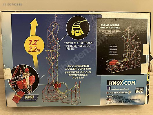 Knex Sky Sprinter Roller Coaster Seti Motorlu sahibinden da