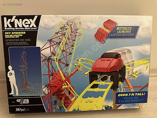 Knex Sky Sprinter Roller Coaster Seti Motorlu sahibinden da