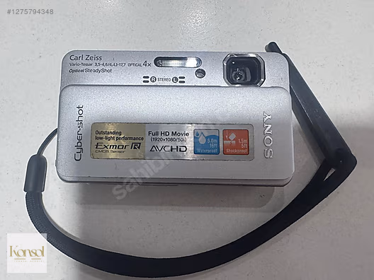 Sony Cyber-Shot DSC-TX10 16,2 MP WATERPROOF DİJİTAL CAMERA #1275794348