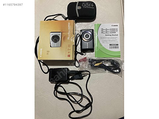 Canon PowerShot A2200 Kompakt Dijital Foto raf Makinesi sahibinden da 1165794397