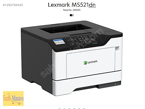Yazıcı / LEXMARK MS521 DUBLEX SİYAH BEYAZ A4 YAZICI sahibinden