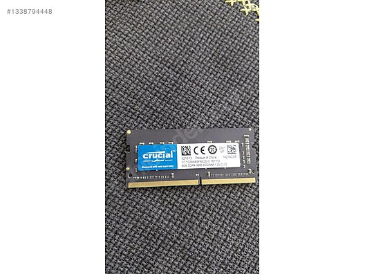 CRUCİAL 8 GB DDR4 3200 MHZ RAM sahibinden.comda - 1338794448