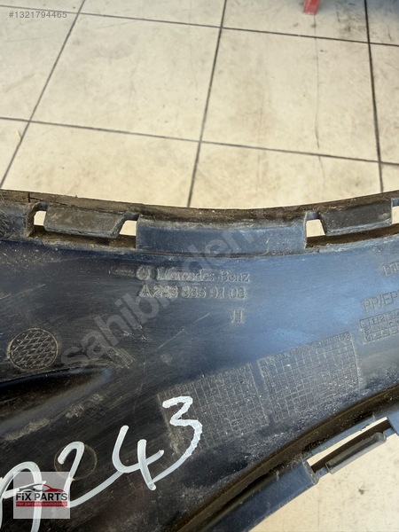 Mercedes EQB Tampon Izgara Çıtası