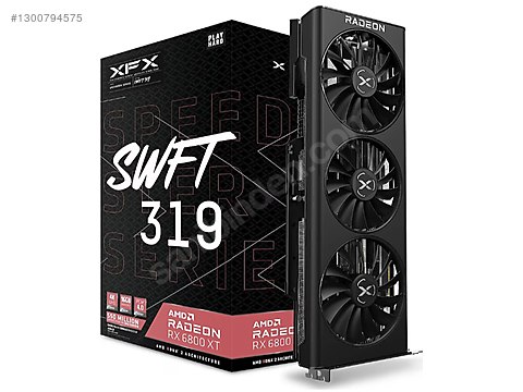 XFX RX 6800 XT Speedster Swft 319 RX-68XTAQFD9 256 Bit GDDR6 16