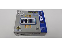 1 Kutu Sıfır Jelatinli Maxell DVD-RAM 4.7 Gb (1 kutu = 5adet)