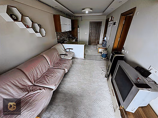 KARAALİ SİTE İÇERİSİNDE EŞYALI HAVUZ CEPHELİ SATILIK 1+1 DAİRE #1281795132