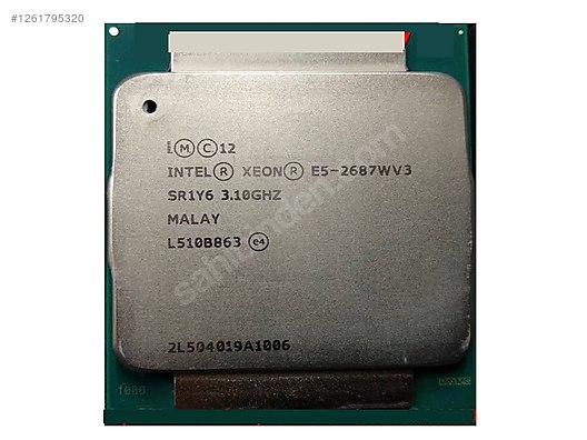 XEON E5-2687W v3 E5-2687Wv3 3.10-3.50GHZ 20 ÇEKİRDEKLİ İŞLEMCİ on
