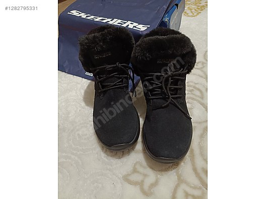 Skechers 38 no sıfır orjinal kürklü sıcacık hafif bayan bot. - Kadın Bot Modelleri