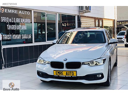 EMRE AUTO GÜVENCESİYLE 2017 BOYASIZ BMW 318 d PRESTİJ IŞIK PAKET EMRE AUTO GÜVENCESİYLE 2017 BOYASIZ BMW 318 d PRESTİJ IŞIK PAKET