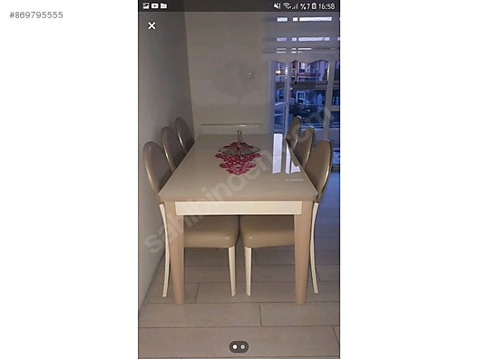 Yemek Odasi Takimi Cizik Dahi Yok Tertemiz Istikbal Masa Takimi Sahibinden Comda 869795555