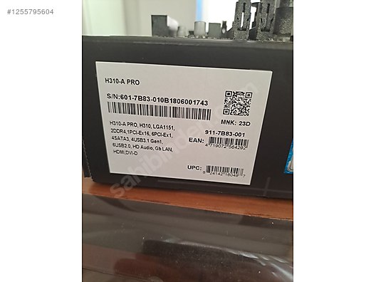 Masaüstü Bilgisayar - Anakart Intel 9400f işlemci Anakart Anakart