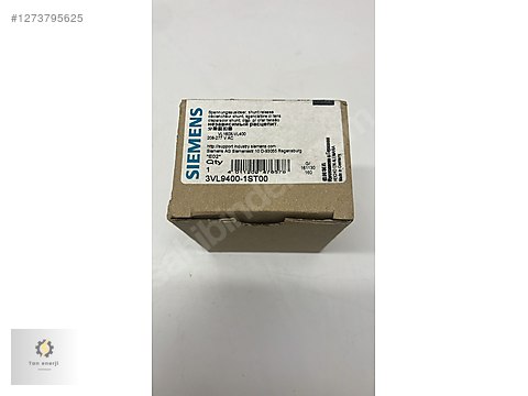 SIEMENS - 3VL94001UH00 - SIE3VL94001UH00 BOB. MIN. 220-250V AC - VL160X - VL400