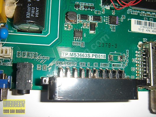 Telefox 32TD3200 ANAKART , TP.MS3663S.PB818 , V320BJ6-Q01 - TV