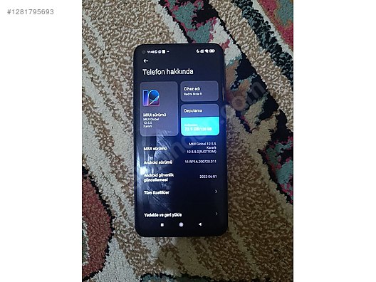 İkinci El ve Sıfır Alışveriş / Cep Telefonu & Aksesuar / Cep Telefonu / Xiaomi / Redmi Note 9