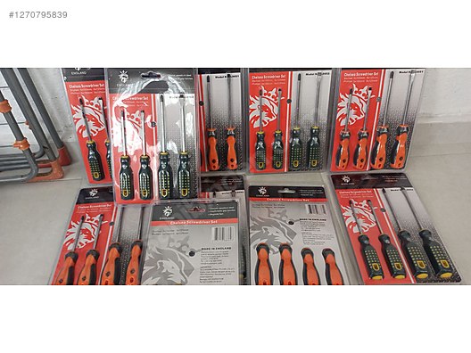 İkinci El ve Sıfır Alışveriş / Bahçe & Yapı Market / El Aletleri / Tornavida