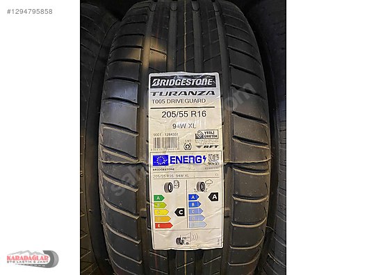 Bridgestone Turanza T005 DriveGuard RFT 205/55R16 94W XL
