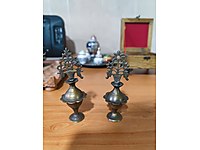 küçük pirinç şamdan