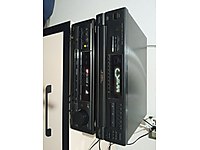 Technics sa ex500 amfi. ve 5 li cd calar