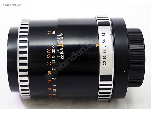 Lensler / Carl Zeiss Aus Jena DDR 135mm f/3.5 Sonnar Zebra Lens